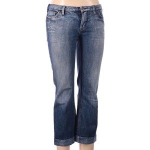 Womens/Juniors Silver Jeans low rise Kari cropped Capri jeans sz 29